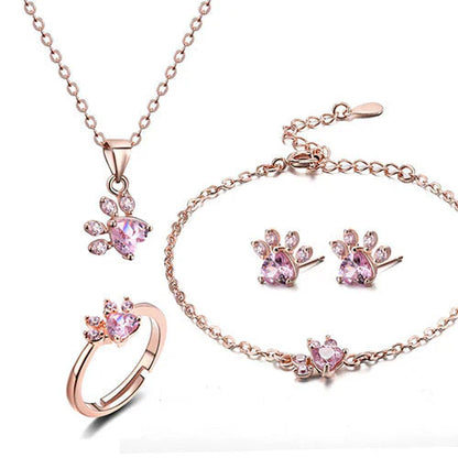 Arbour -4-piece jewelry set | Silver and Gold